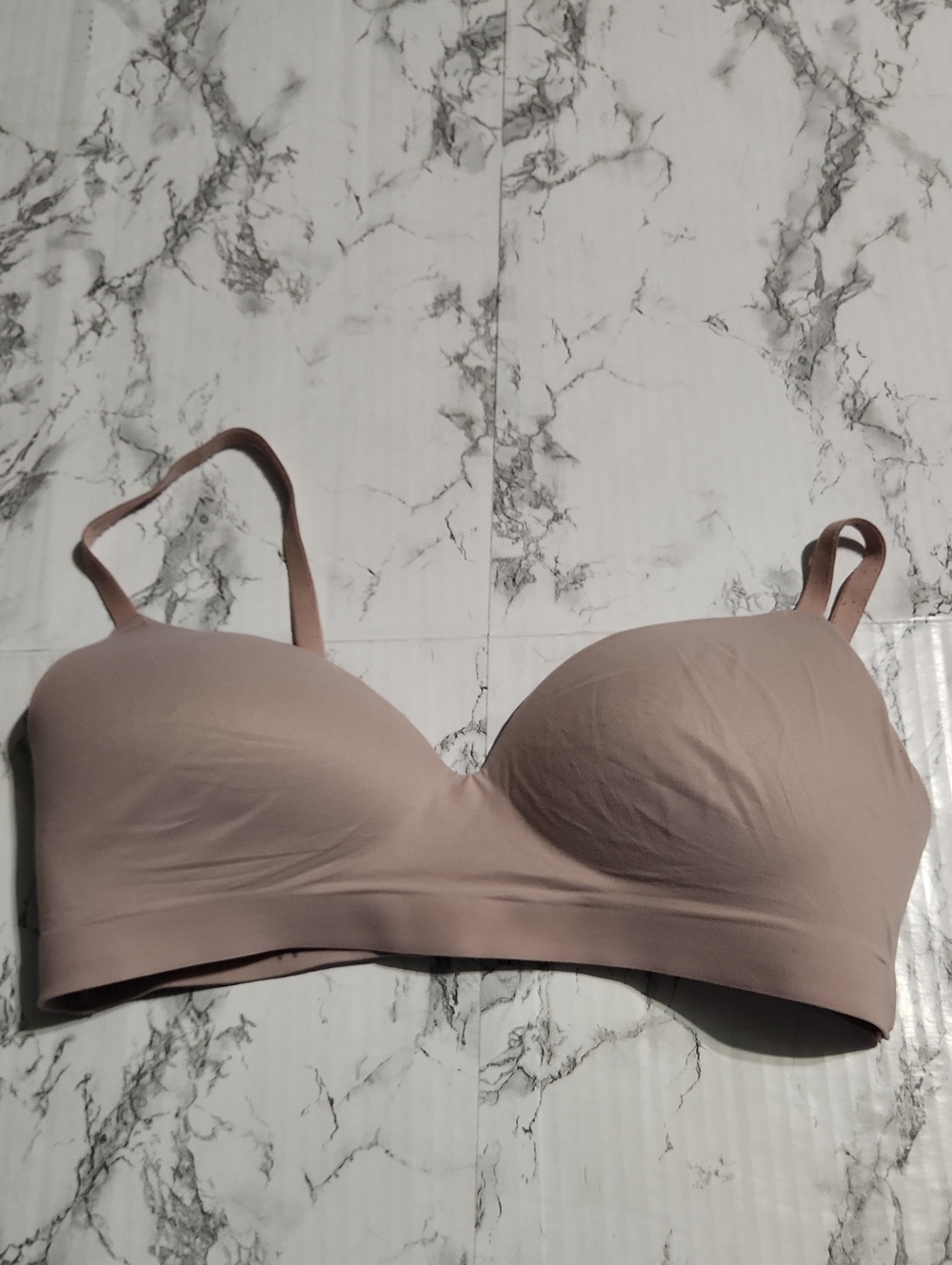💘 Soma Seamless Wireless Bra in Light Taupe